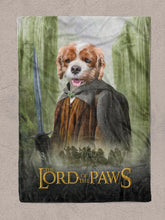 Load image into Gallery viewer, Lord of the Paws - Custom Pet Blanket - NextGenPaws Pet Portraits