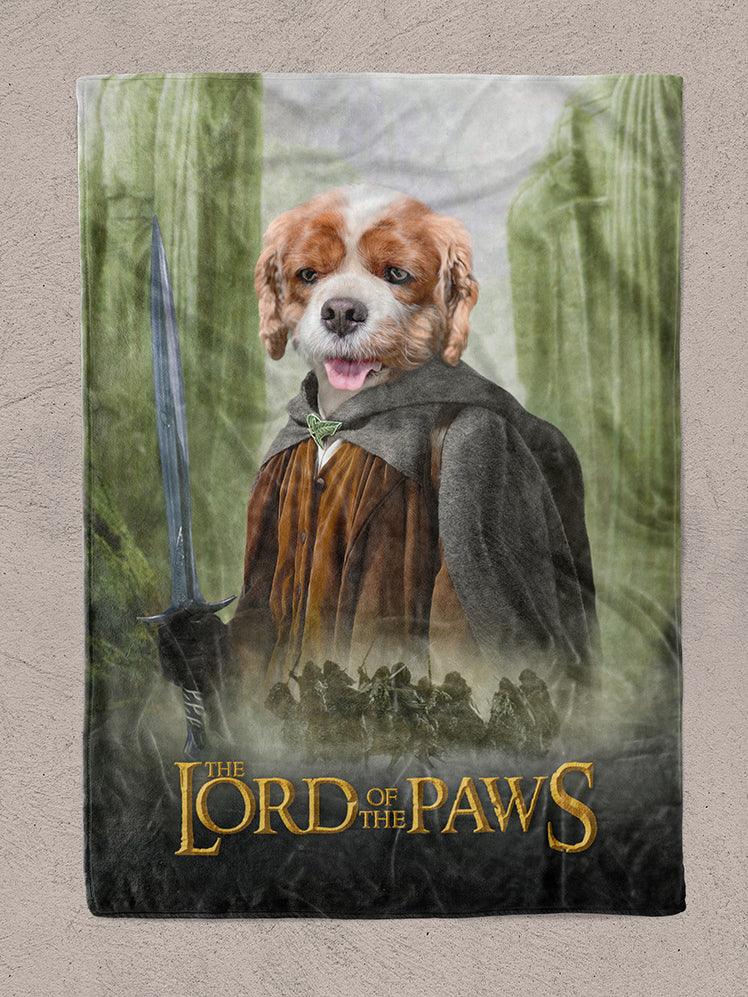 Lord of the Paws - Custom Pet Blanket - NextGenPaws Pet Portraits