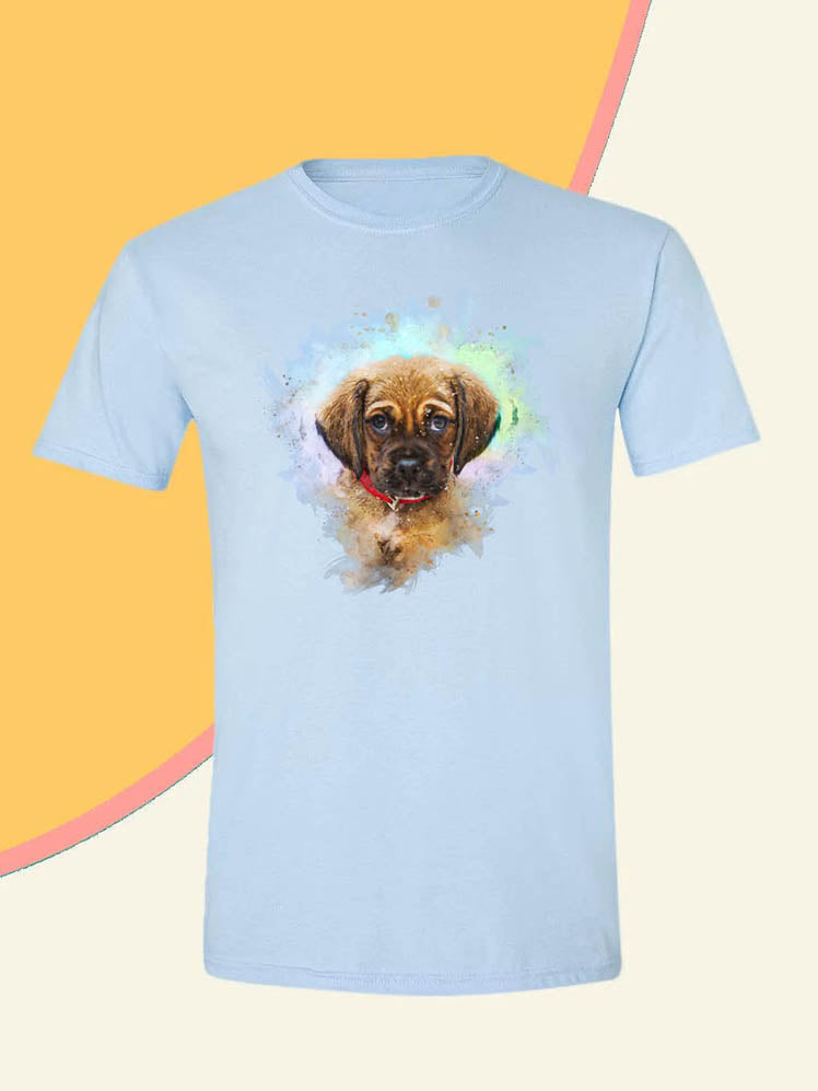 Watercolour - Custom Pet T-shirt