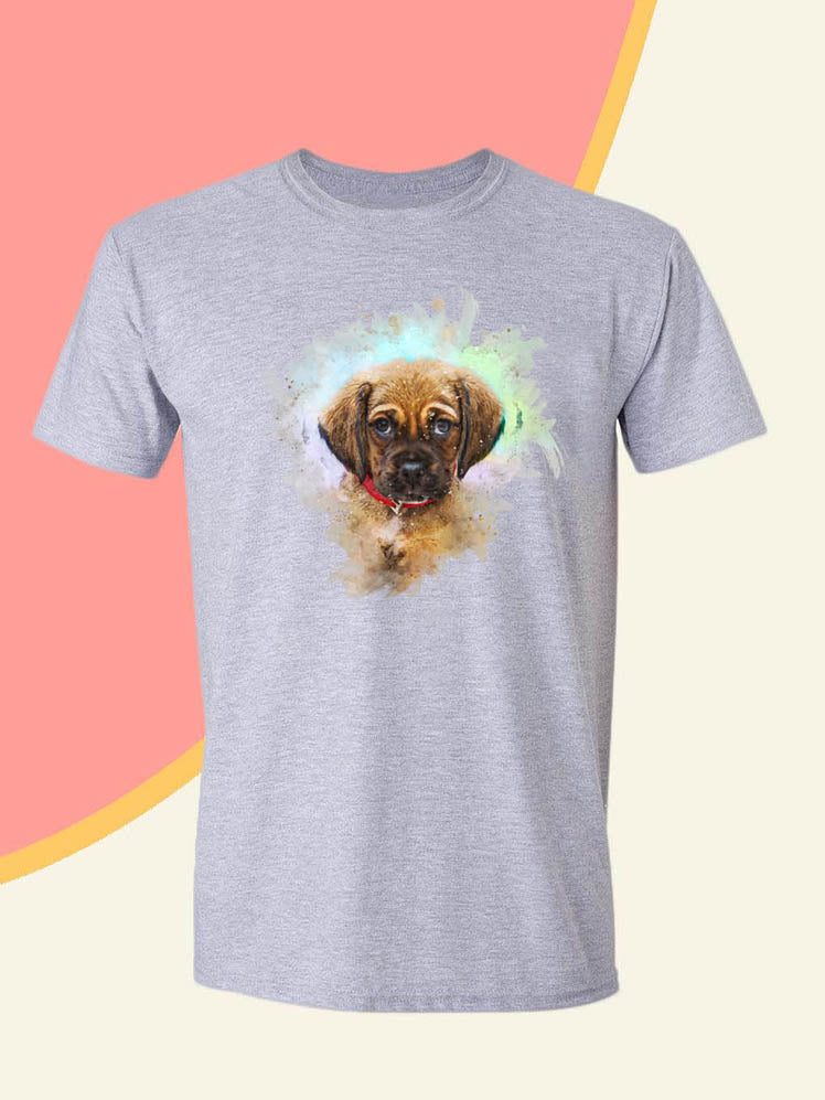 Watercolour - Custom Pet T-shirt