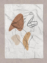 Load image into Gallery viewer, Line Art - Custom Pet Blanket - NextGenPaws Pet Portraits