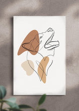 Load image into Gallery viewer, Line Art - Custom Pet Canvas - NextGenPaws Pet Portraits