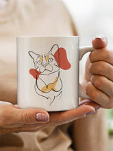 Load image into Gallery viewer, Line Art - Custom Pet Mug - NextGenPaws Pet Portraits