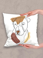 Load image into Gallery viewer, Line Art - Custom Pet Pillow - NextGenPaws Pet Portraits