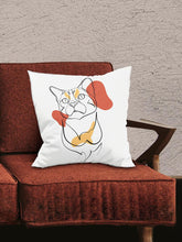 Load image into Gallery viewer, Line Art - Custom Pet Pillow - NextGenPaws Pet Portraits