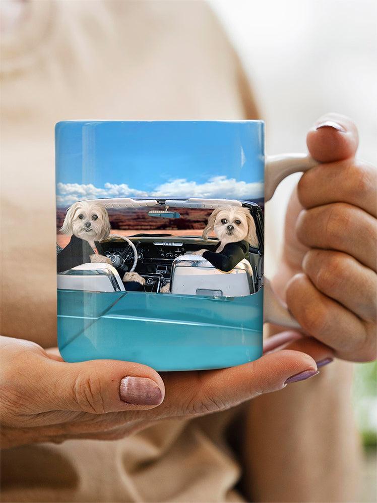 Louis and Thelma Sibling - Custom Pet Mug - NextGenPaws Pet Portraits