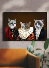 Load image into Gallery viewer, Lucky Trio - Custom Sibling Pet Portrait - NextGenPaws Pet Portraits