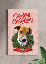 Load image into Gallery viewer, Merry Christmas - Custom Pet Portrait - NextGenPaws Pet Portraits