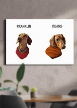 Load image into Gallery viewer, Minimalist Sibling Design - Custom Pet Portrait - NextGenPaws Pet Portraits