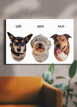 Load image into Gallery viewer, Minimalist Sibling Design - Custom Pet Portrait - NextGenPaws Pet Portraits