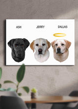 Load image into Gallery viewer, Minimalist Sibling Design - Custom Pet Portrait - NextGenPaws Pet Portraits