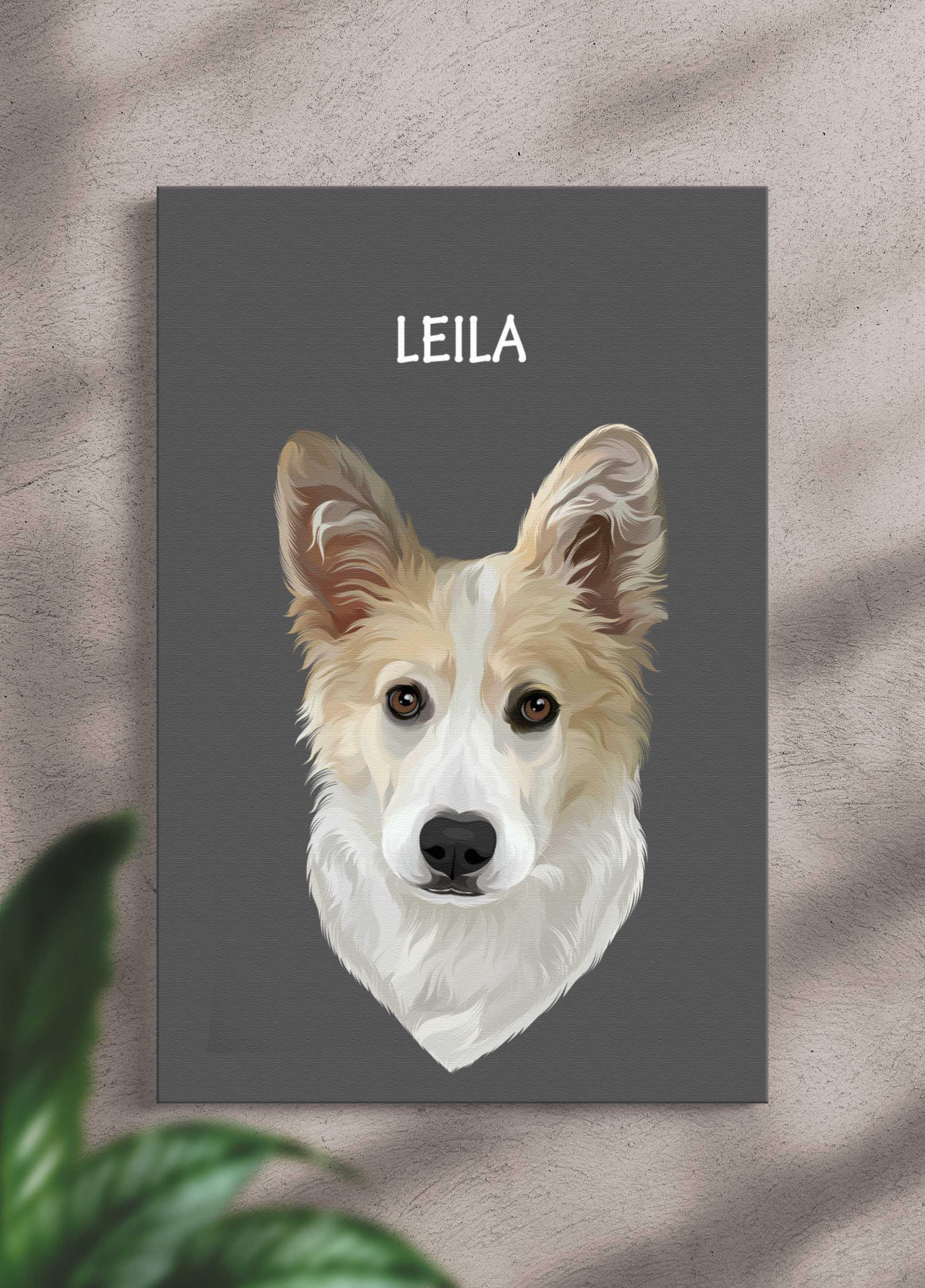 Minimalist Design - Custom Pet Portrait - NextGenPaws Pet Portraits