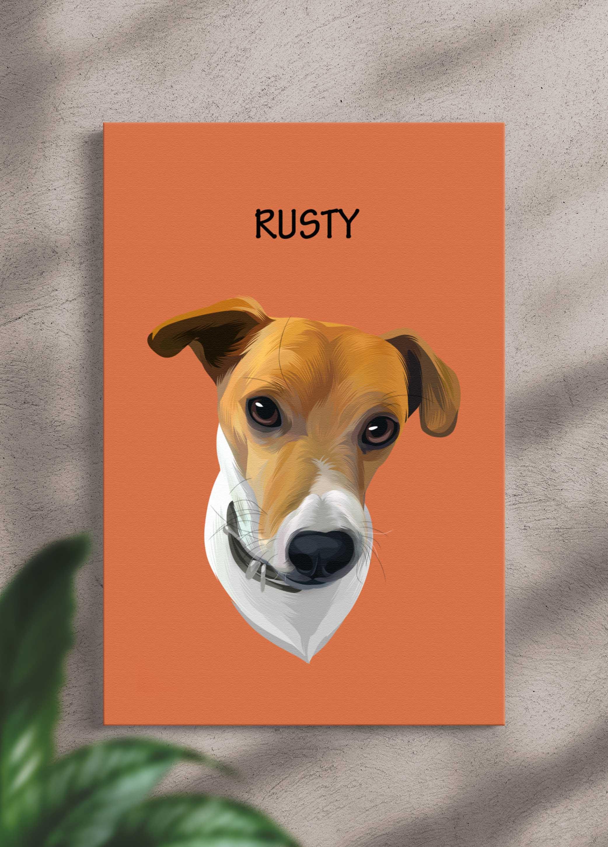 Minimalist Design - Custom Pet Portrait - NextGenPaws Pet Portraits