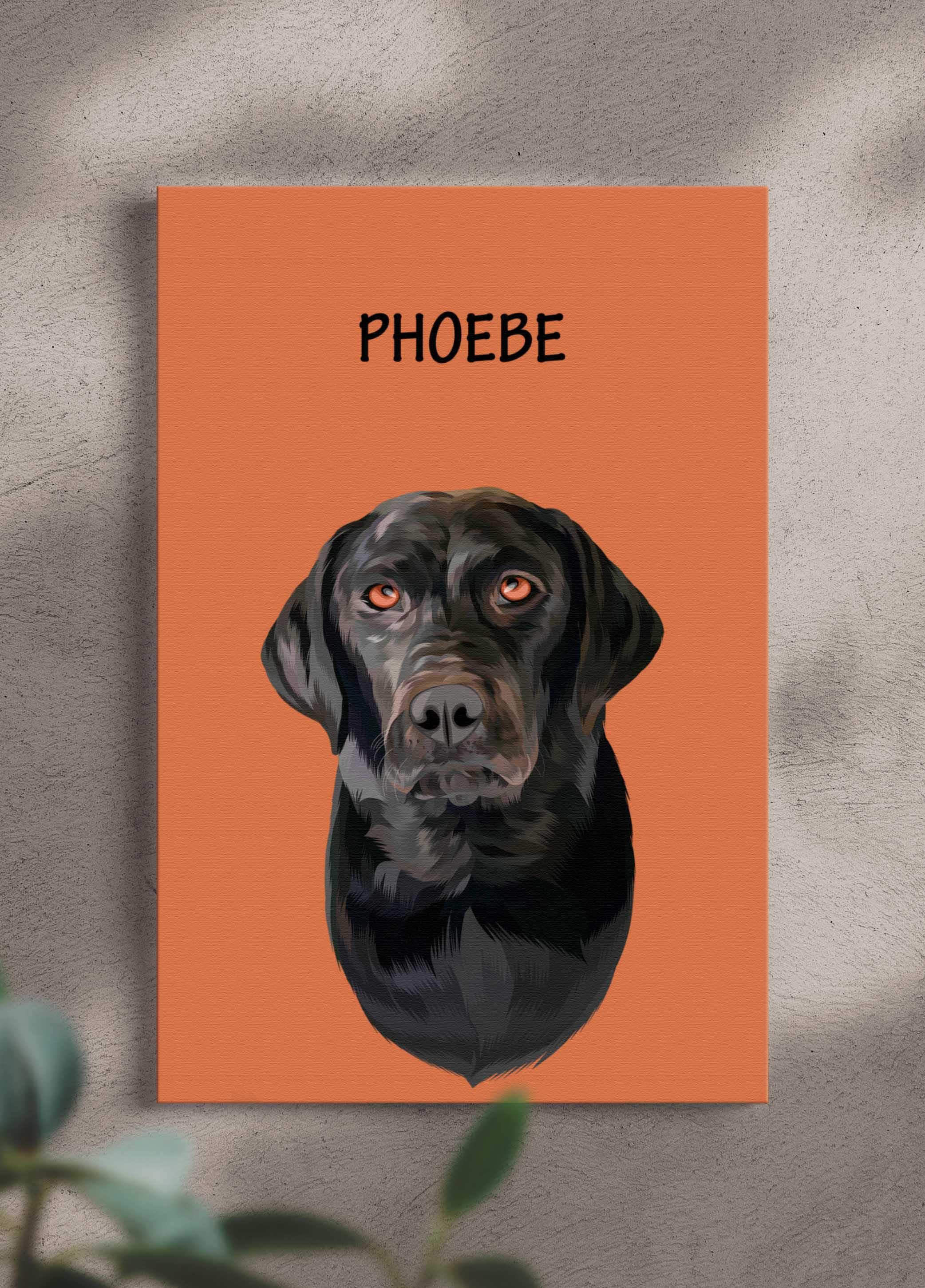 Minimalist Design - Custom Pet Portrait - NextGenPaws Pet Portraits