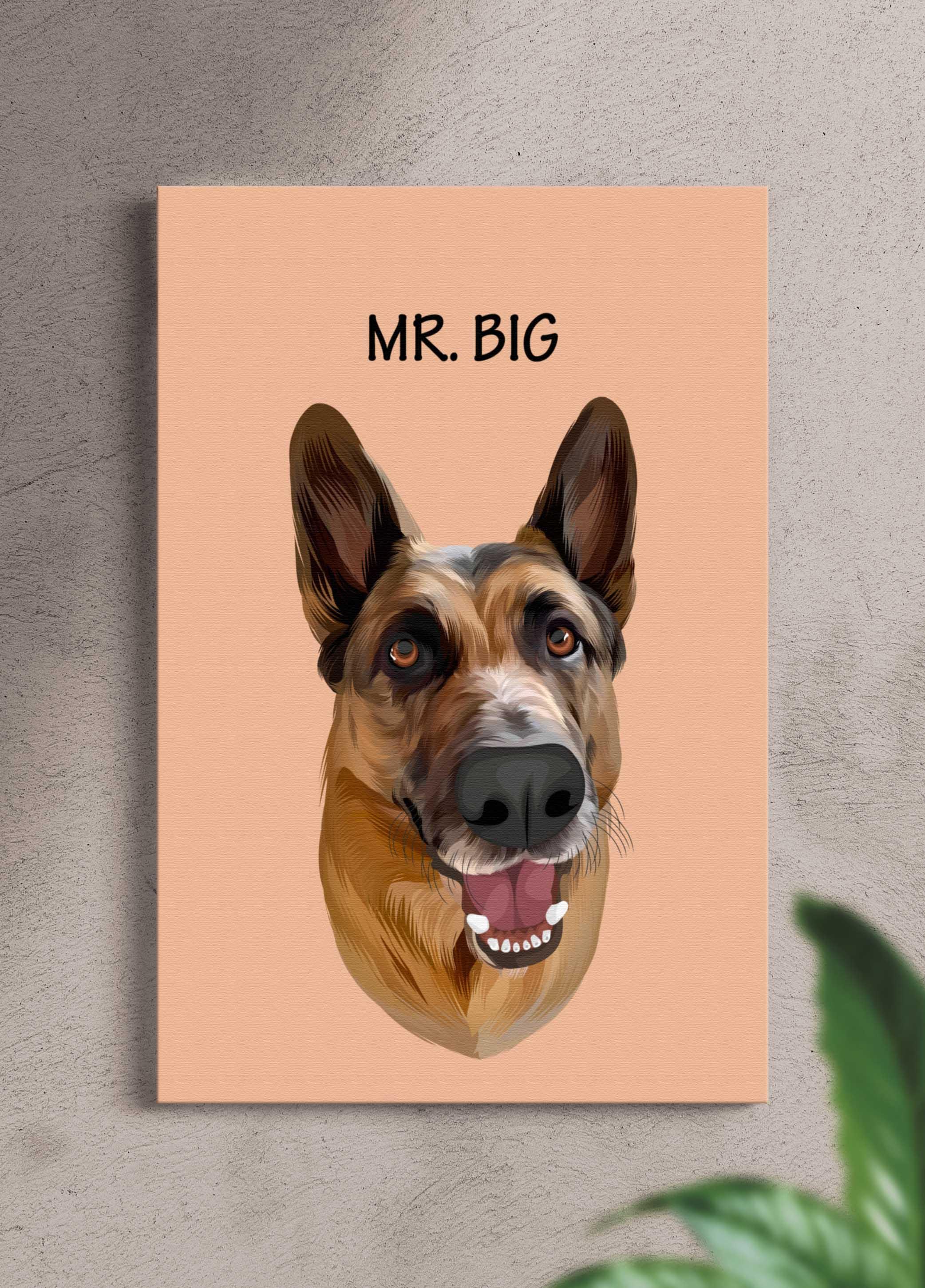 Minimalist Design - Custom Pet Portrait - NextGenPaws Pet Portraits