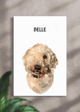 Load image into Gallery viewer, Minimalist Design - Custom Pet Portrait - NextGenPaws Pet Portraits