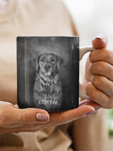 Load image into Gallery viewer, ModerNoir - Custom Pet Mug - NextGenPaws Pet Portraits