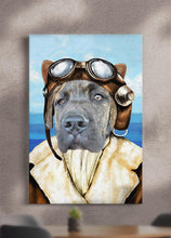 Load image into Gallery viewer, Modern Pilot - Custom Pet Portrait - NextGenPaws Pet Portraits