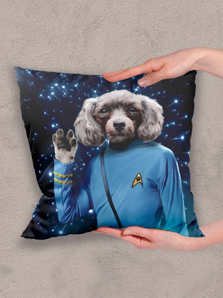 Mr. Spawk - Custom Pet Pillow - NextGenPaws Pet Portraits