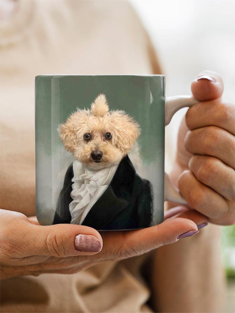 The Aristocrat - Custom Pet Mug - NextGenPaws Pet Portraits