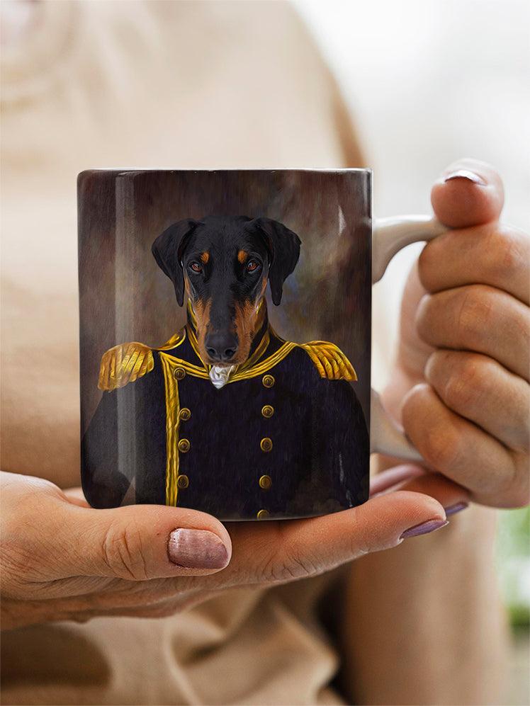 The Major - Custom Pet Mug - NextGenPaws Pet Portraits