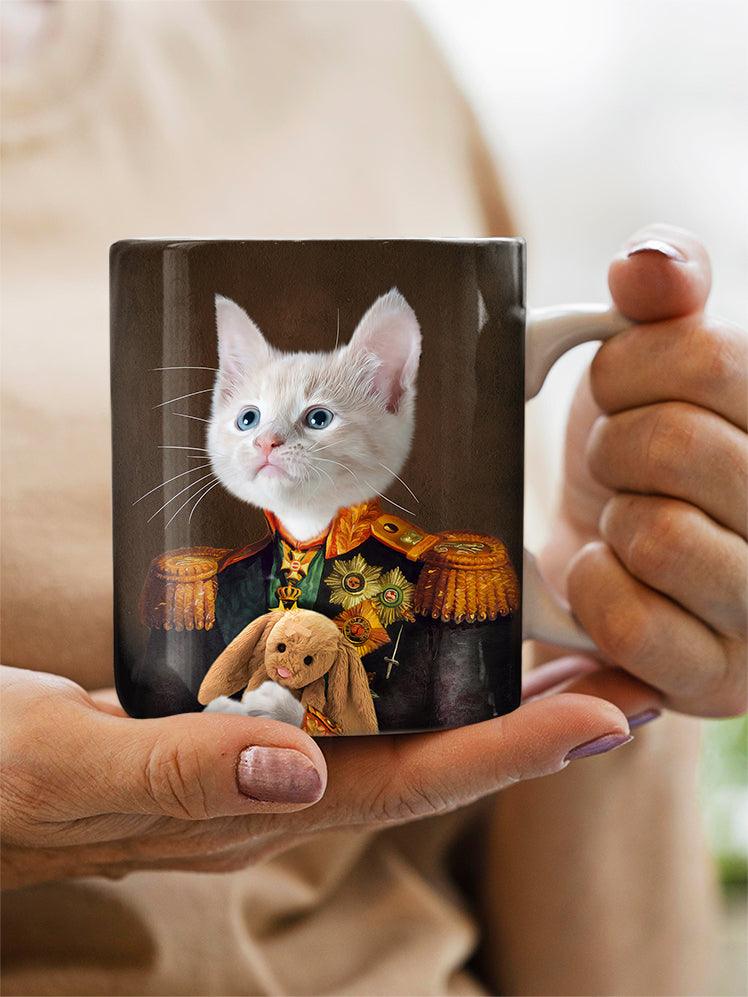 The Admiral - Custom Pet Mug - NextGenPaws Pet Portraits