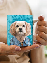 Load image into Gallery viewer, The Trendy Denim - Custom Pet Mug - NextGenPaws Pet Portraits