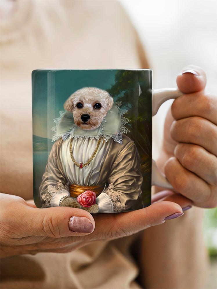 The Cream Princess - Custom Pet Mug - NextGenPaws Pet Portraits