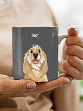 Load image into Gallery viewer, Cartoon Style - Custom Pet Mug - NextGenPaws Pet Portraits