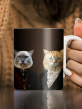 Load image into Gallery viewer, The Bourgeois Couple - Custom Sibling Pet Mug - NextGenPaws Pet Portraits