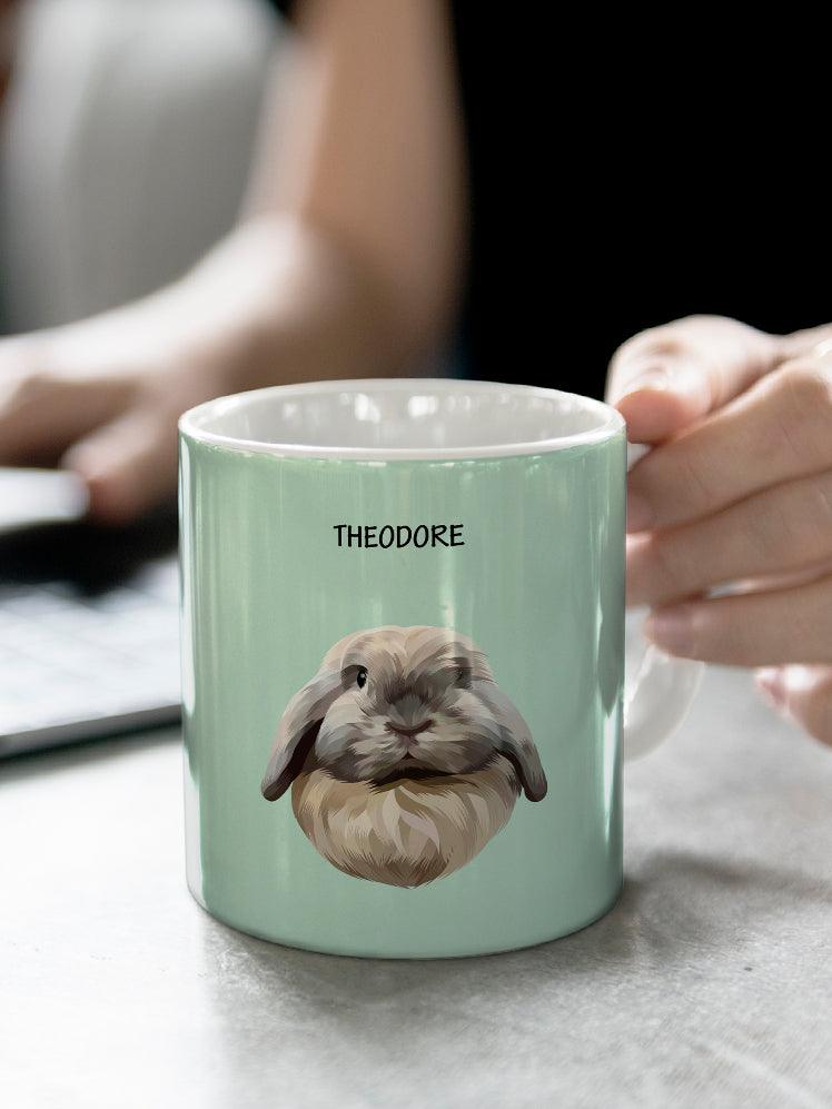 Minimalist Design - Custom Pet Mug - NextGenPaws Pet Portraits
