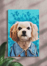 Load image into Gallery viewer, The Trendy Denim - Custom Pet Portrait - NextGenPaws Pet Portraits