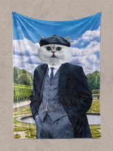 Load image into Gallery viewer, Pawky Blinder - Custom Pet Blanket - NextGenPaws Pet Portraits