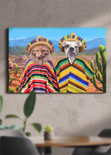 Load image into Gallery viewer, The Pawnchos - Custom Sibling Pet Portrait - NextGenPaws Pet Portraits