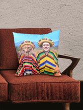 Load image into Gallery viewer, The Pawnchos - Custom Sibling Pet Pillow - NextGenPaws Pet Portraits