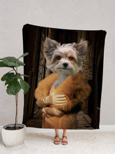 Load image into Gallery viewer, Miss Grace - Custom Pet Blanket - NextGenPaws Pet Portraits