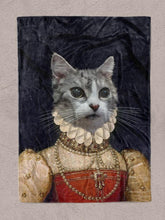 Load image into Gallery viewer, The Pearled Lady - Custom Pet Blanket - NextGenPaws Pet Portraits