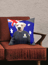 Load image into Gallery viewer, The Policeman - Custom Pet Pillow - NextGenPaws Pet Portraits