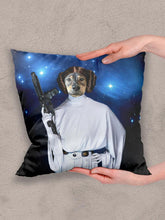 Load image into Gallery viewer, Princess Leiapaw - Custom Pet Pillow - NextGenPaws Pet Portraits