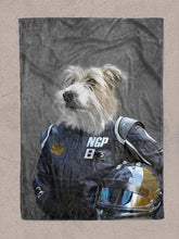 Load image into Gallery viewer, The Racer - Custom Pet Blanket - NextGenPaws Pet Portraits