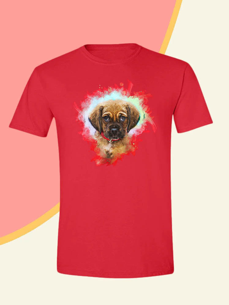 Watercolour - Custom Pet T-shirt