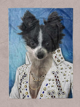 Load image into Gallery viewer, The Rock God - Custom Pet Blanket - NextGenPaws Pet Portraits