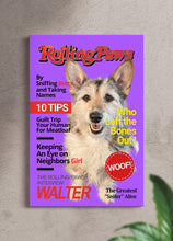 Load image into Gallery viewer, Rolling Paws Magazine Cover - Custom Pet Portrait - NextGenPaws Pet Portraits