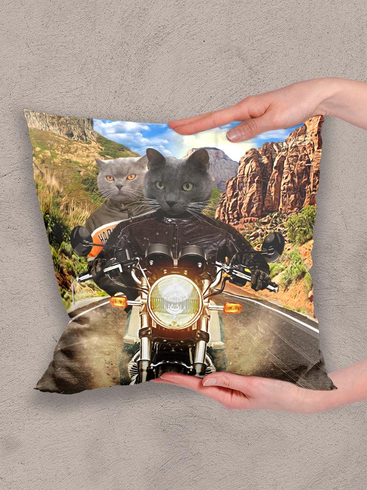Royal Pawfield - Custom Sibling Pet Pillow - NextGenPaws Pet Portraits