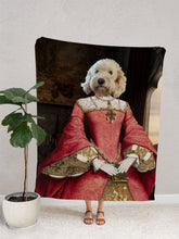 Load image into Gallery viewer, Royal Princess - Custom Pet Blanket - NextGenPaws Pet Portraits