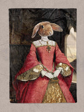Load image into Gallery viewer, Royal Princess - Custom Pet Blanket - NextGenPaws Pet Portraits