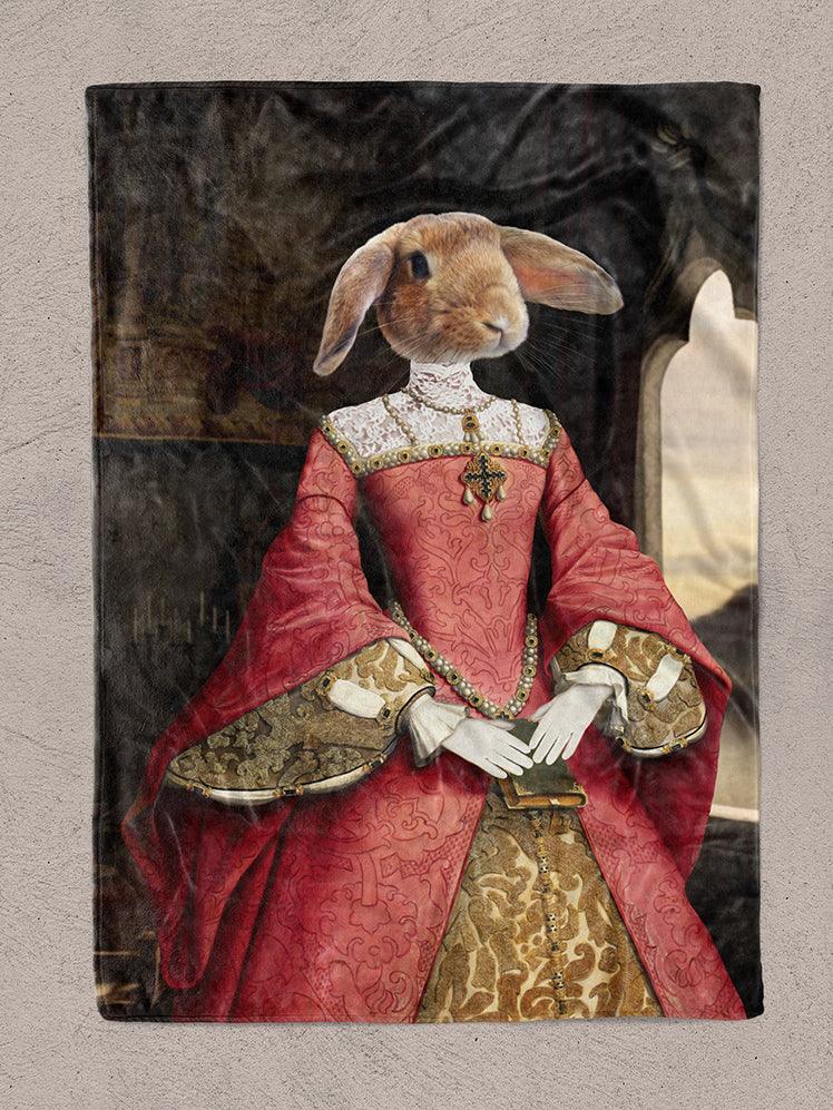 Royal Princess - Custom Pet Blanket - NextGenPaws Pet Portraits