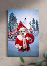 Load image into Gallery viewer, SantaPaw - Custom Christmas Pet Portrait - NextGenPaws Pet Portraits