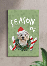 Load image into Gallery viewer, Season of Joy - Custom Pet Portrait - NextGenPaws Pet Portraits
