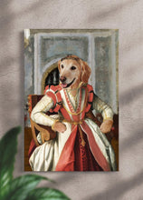 Load image into Gallery viewer, Medieval Princess - Custom Pet Portrait - NextGenPaws Pet Portraits